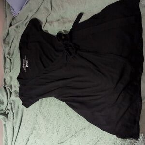 Pact Fit and Flare Wrap Dress